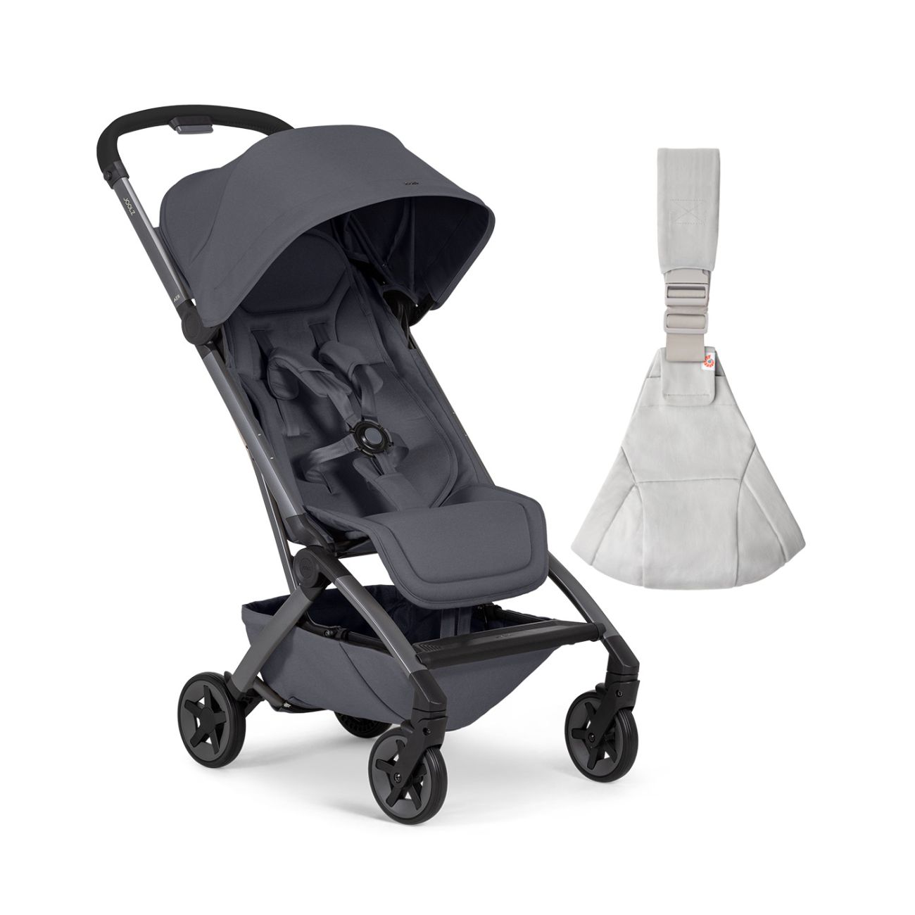 Joolz Aer 2 kočík Bundle set s Ergobaby Upsie Stone grey