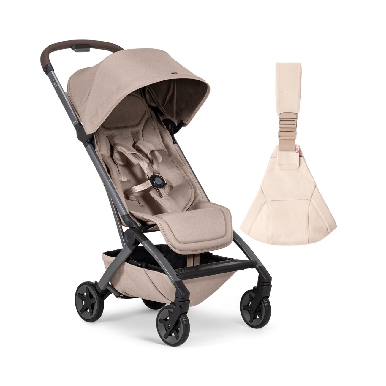 Joolz Aer 2 kočík Bundle set s Ergobaby Upsie Sandy taupe
