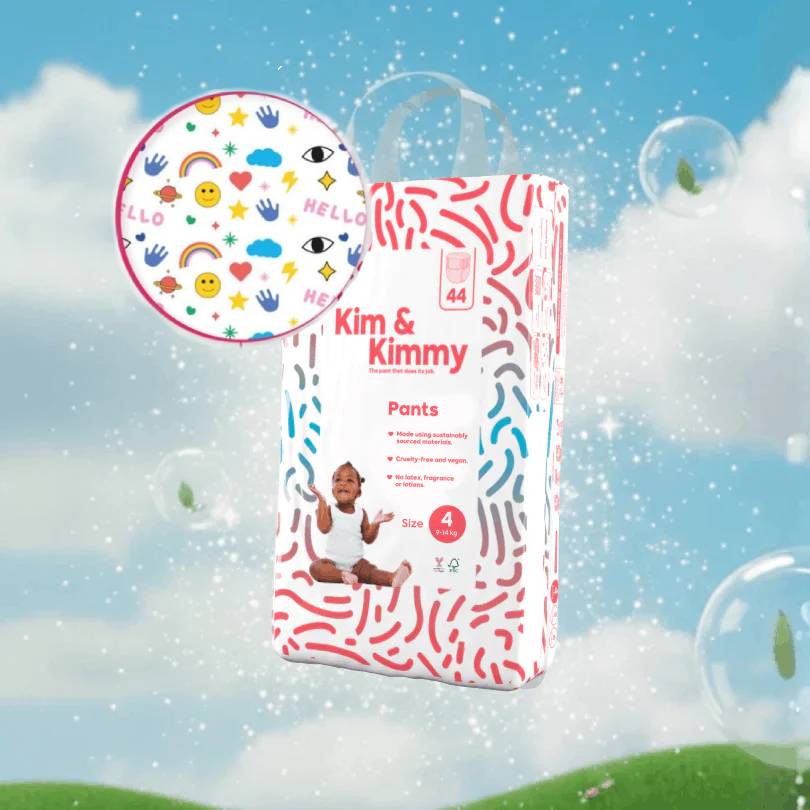 Kim & Kimmy plienkové nohavičky veľkosť 4 (9-14kg) 44ks