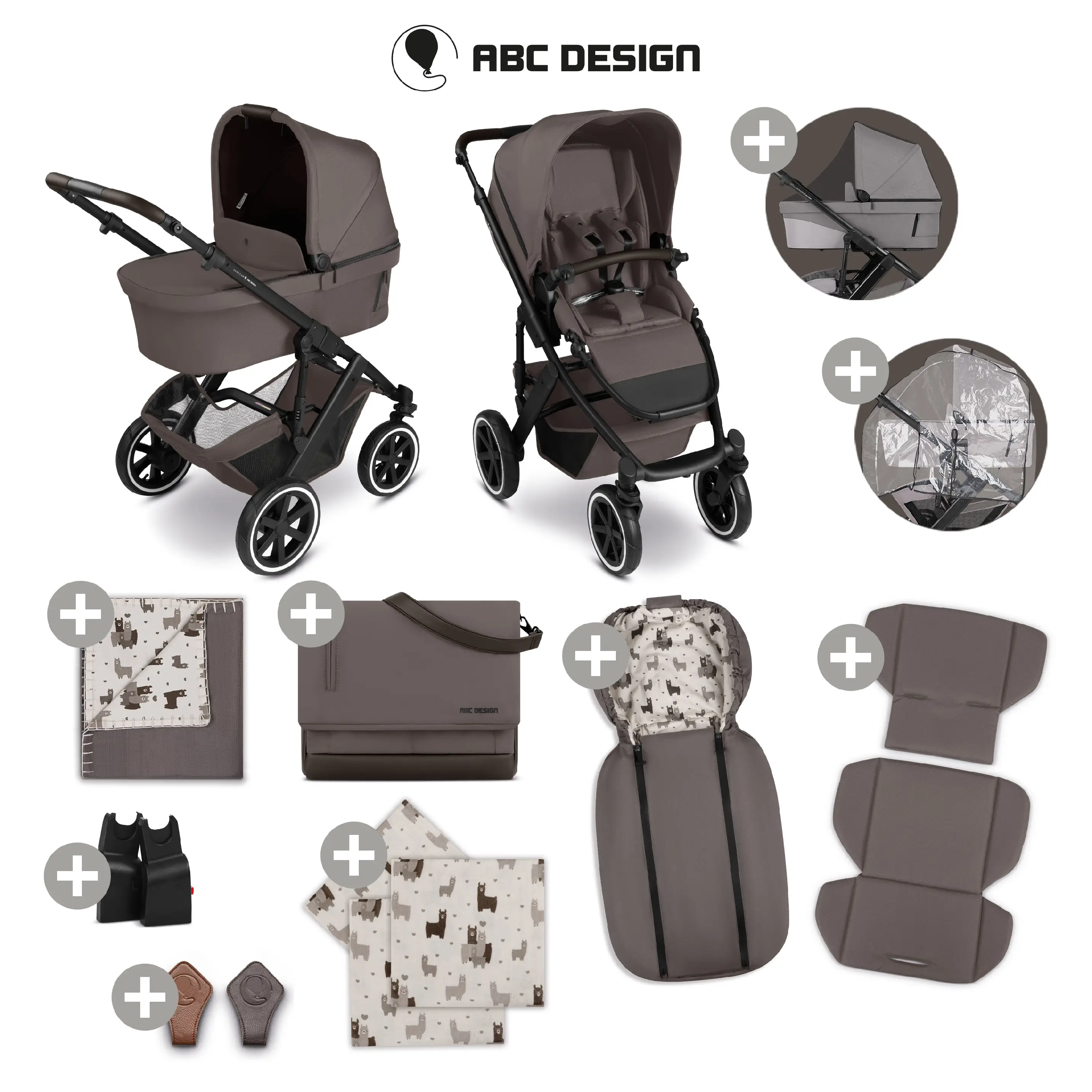 ABC Design Salsa 5 Air Starter Set marron