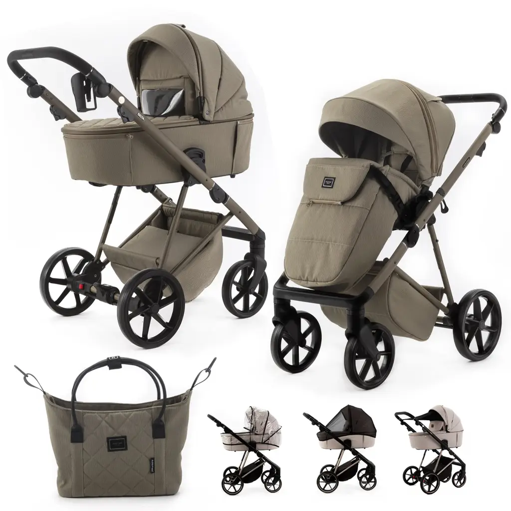 ADAMEX Kočík kombinovaný Delta Natura Taupe