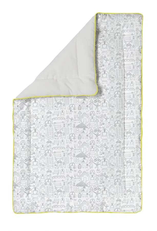 Baby Dan Obdĺžnikový hrací matrac / matrac do ohrádky BabyDan Square Playpen, 70x100cm