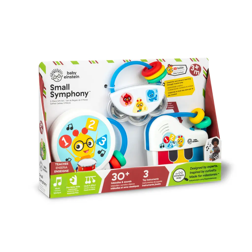 BABY EINSTEIN Sada dárková interaktivní Small Symphony™, 3m+