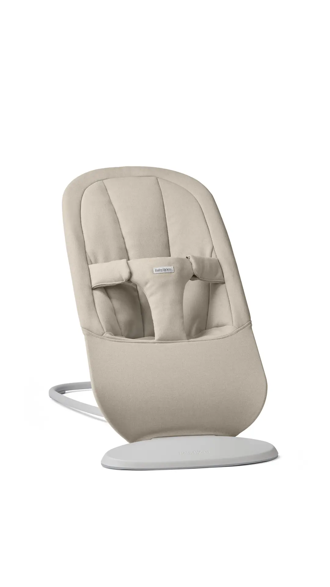 BABYBJORN lehátko BEGIN Sand Grey Woven