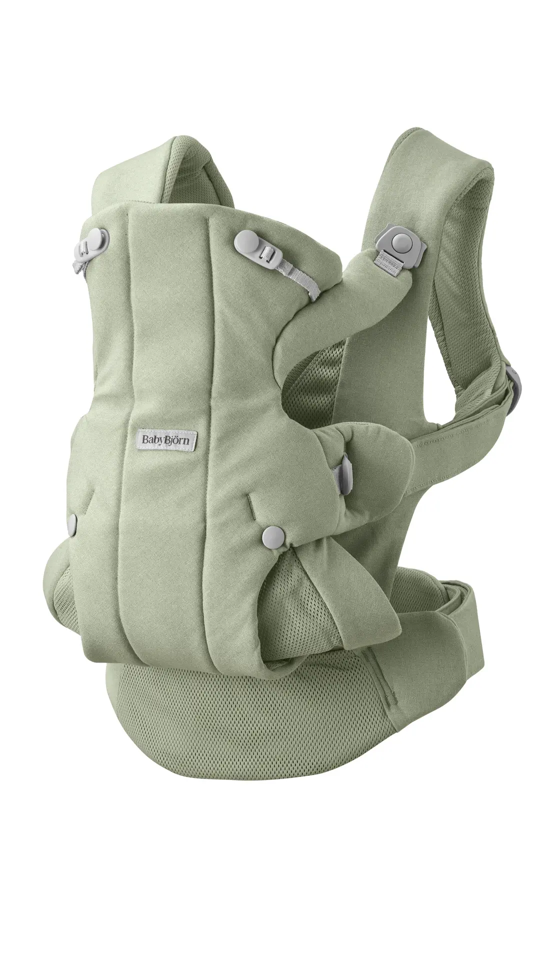 BABYBJORN nosítko HOLD Woven Light Green