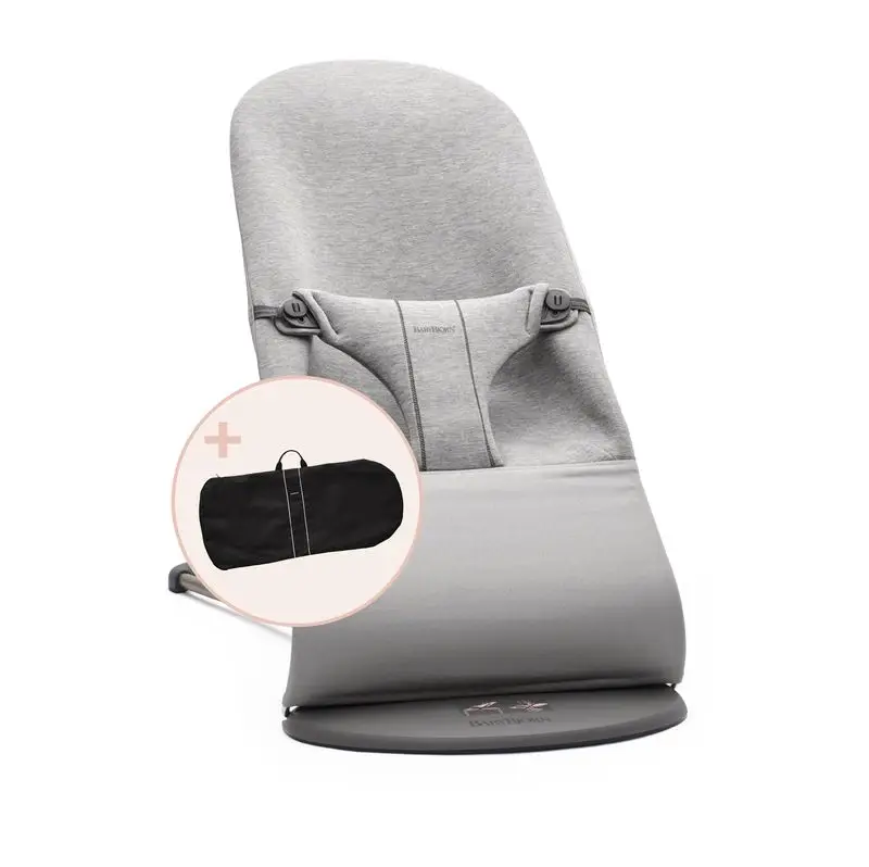 BABYBJORN Balance Bliss Light grey 3D Jersey + prepravná taška