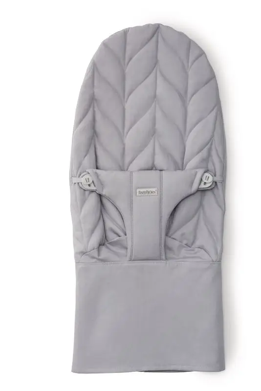 BABYBJORN Poťah na lehátko Balance BLISS Woven Petal Light grey