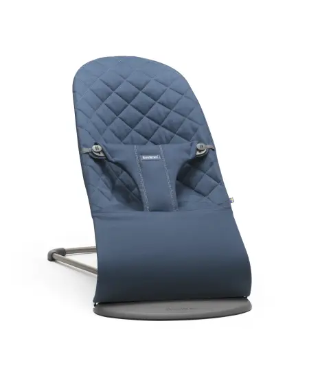 Babybjorn Lehátko Bliss Midnight Blue Woven classic