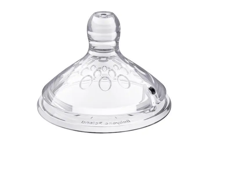 BABYONO Cumlík antikolikový pomalý prietok S Natural Nursing 2 ks 0m+