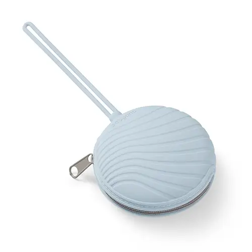BABYONO Puzdro na cumlík silikónové modré 0m+