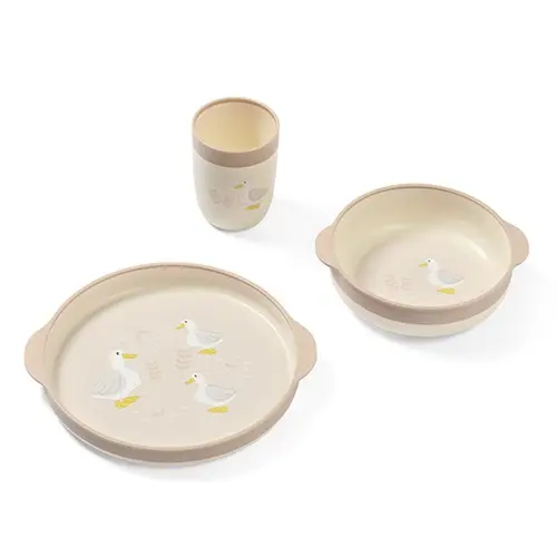 BABYONO Set jedálenský Farmer 12m+