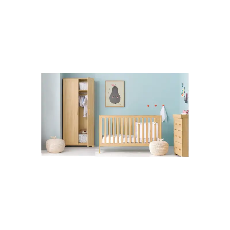 BabyStyle Monaco dětský pokoj (set: postýlka, komoda, skříň)