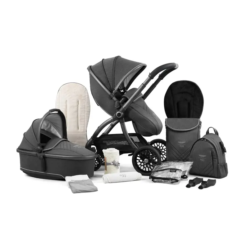 Aston Martin egg3® sada Classic Grey Možné doplňky : podložka - CREAM (krémová)