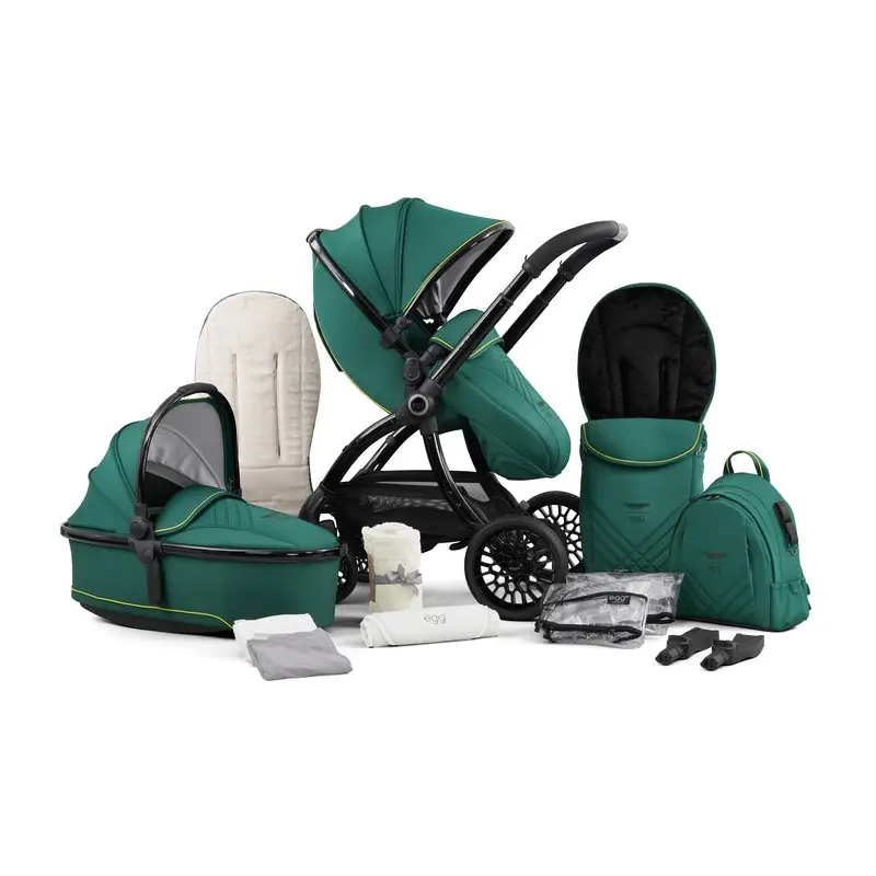 Aston Martin egg3® sada Performance Green Možné doplňky : podložka - CREAM (krémová)