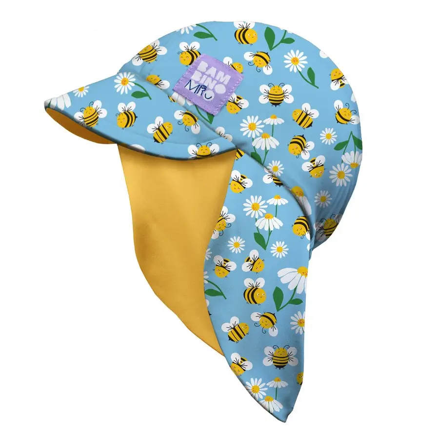 Bambino Mio dětská koupací čepice BUSY BEES, 0-12 měsíců