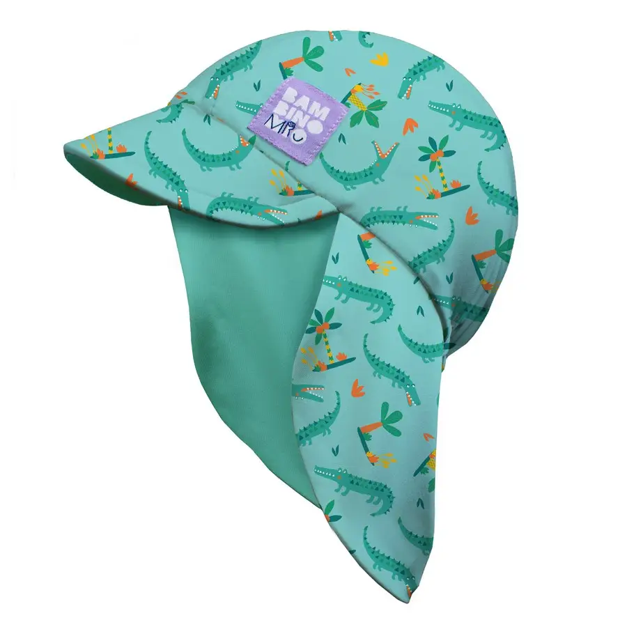 Bambino Mio dětská koupací čepice CRAFTY CROC, 0-12 měsíců