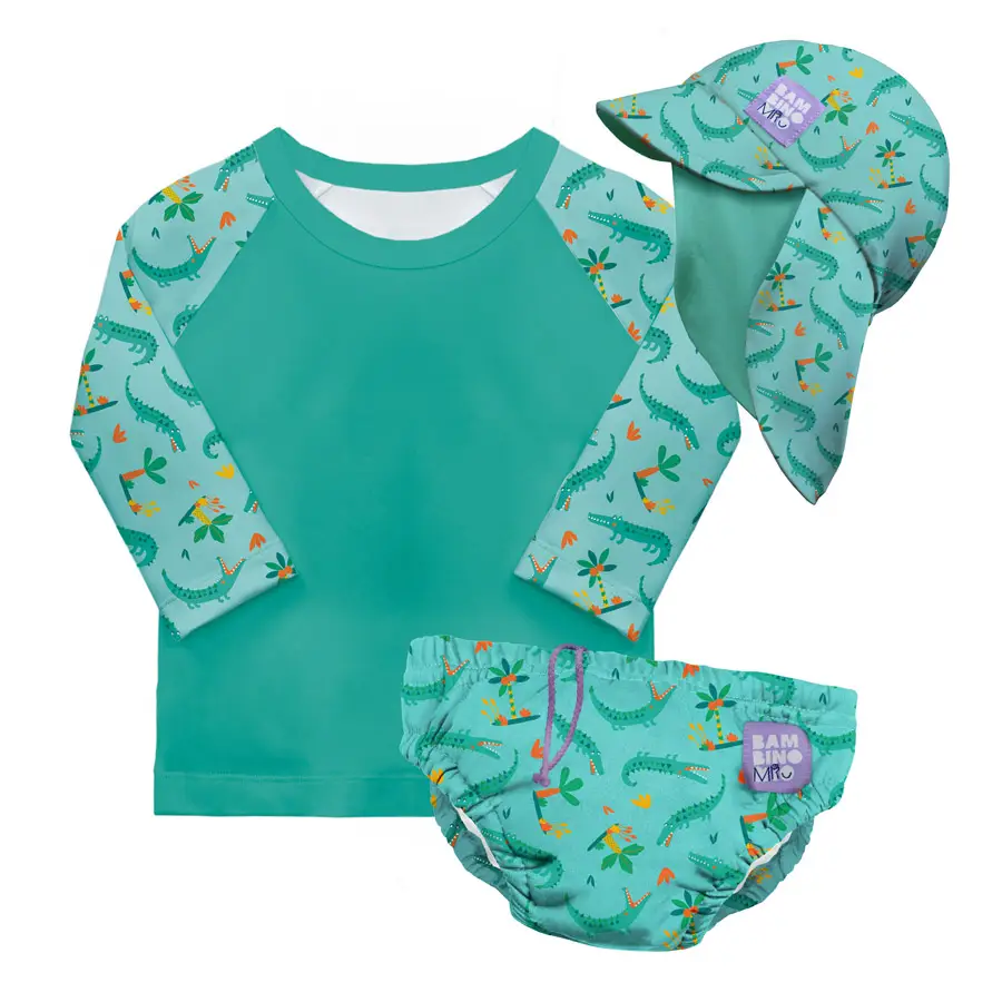 Bambino Mio kúpacia sada CRAFTY CROC, 6 - 12 mesiacov