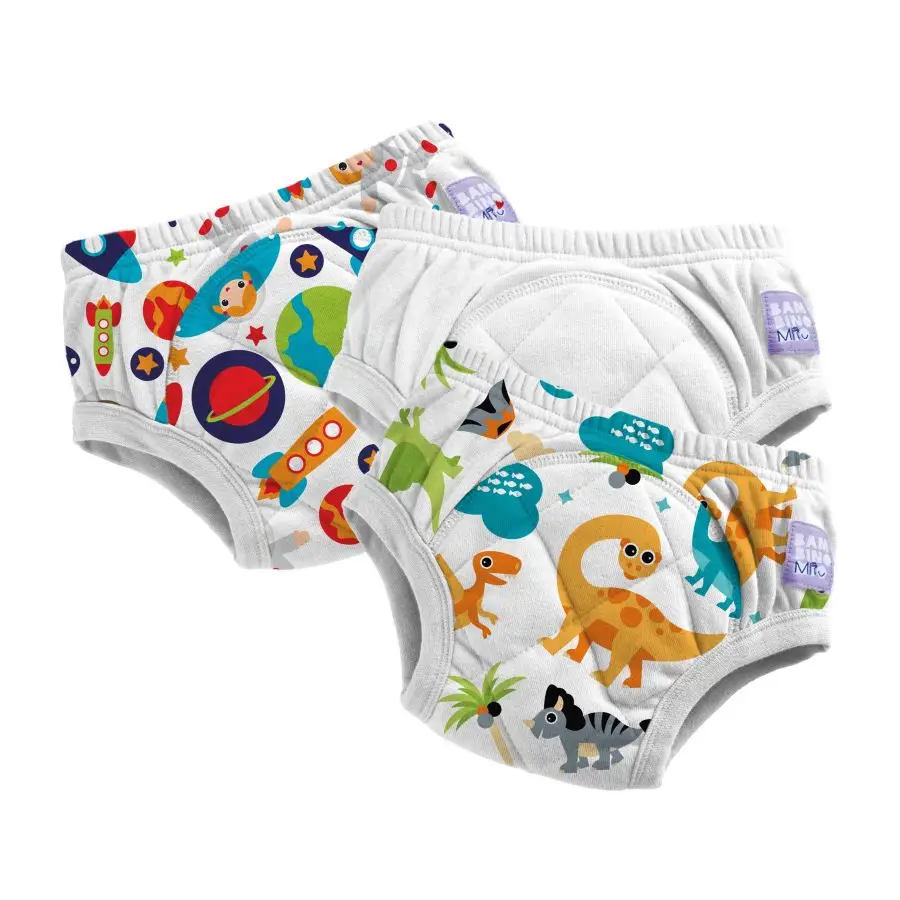 Bambino Mio učící plenky 2-3 roky 3 balení, combo white