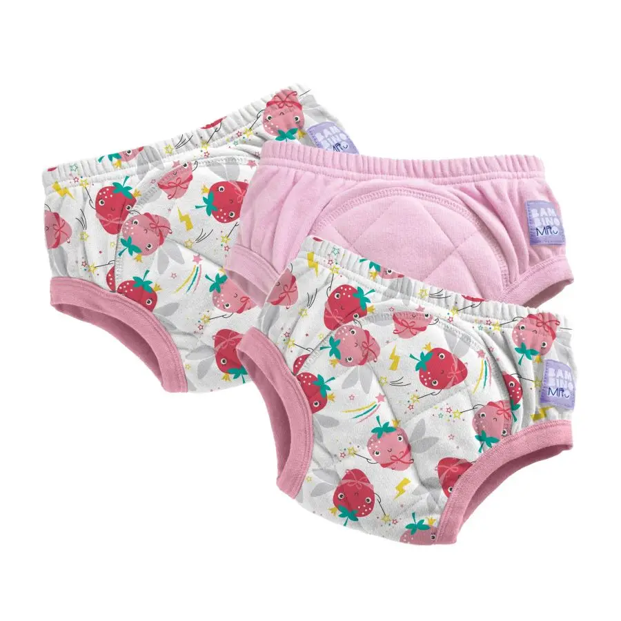 Bambino Mio učící plenky 2-3 roky 3 balení, super strawberry