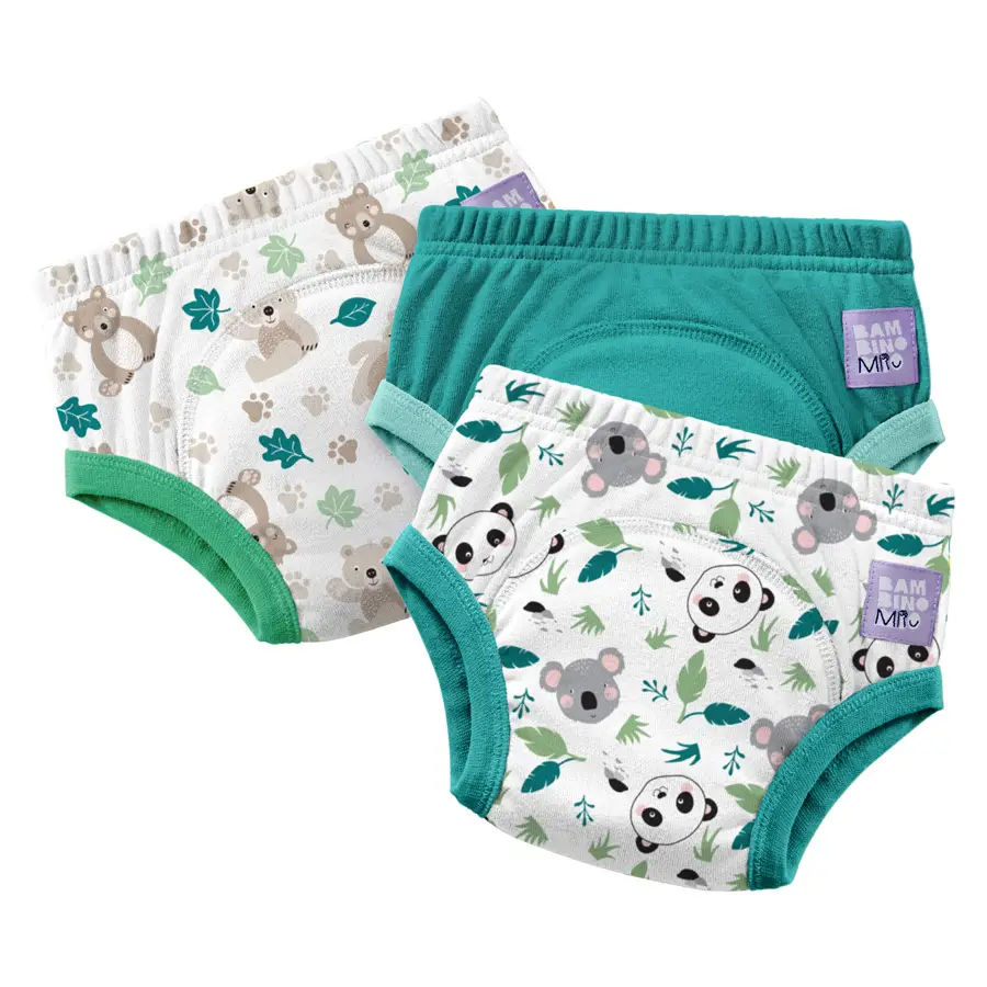 Bambino Mio učiace plienky 2-3 roky 3 balenie, BEARY CUTE