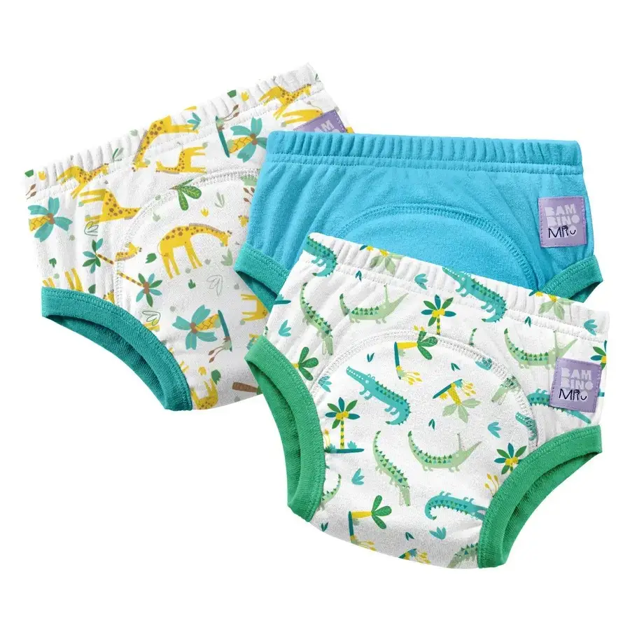 Bambino Mio učiace plienky 2-3 roky 3 balenie, WILD LIFE