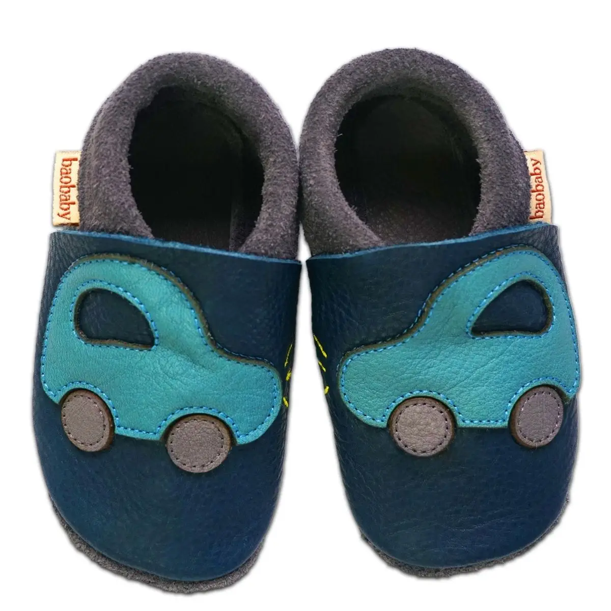 Baobaby Soft Sole capáčky,classic BUGGY navy auto tmavě modé, XL