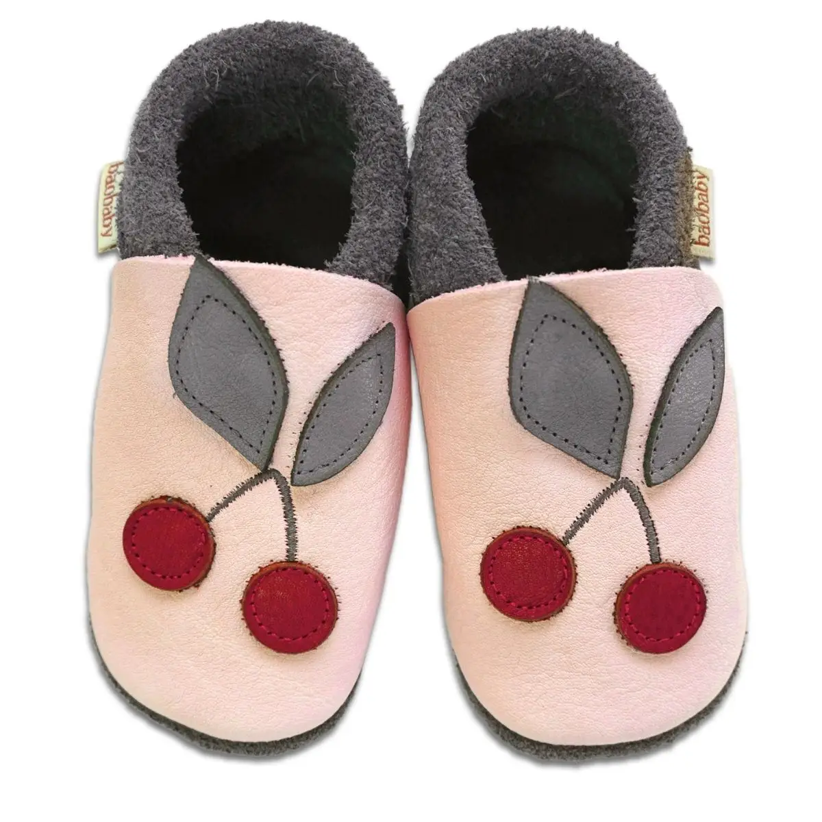 Baobaby Soft Sole capáčky,classic CHERRY POP , třešně ,L