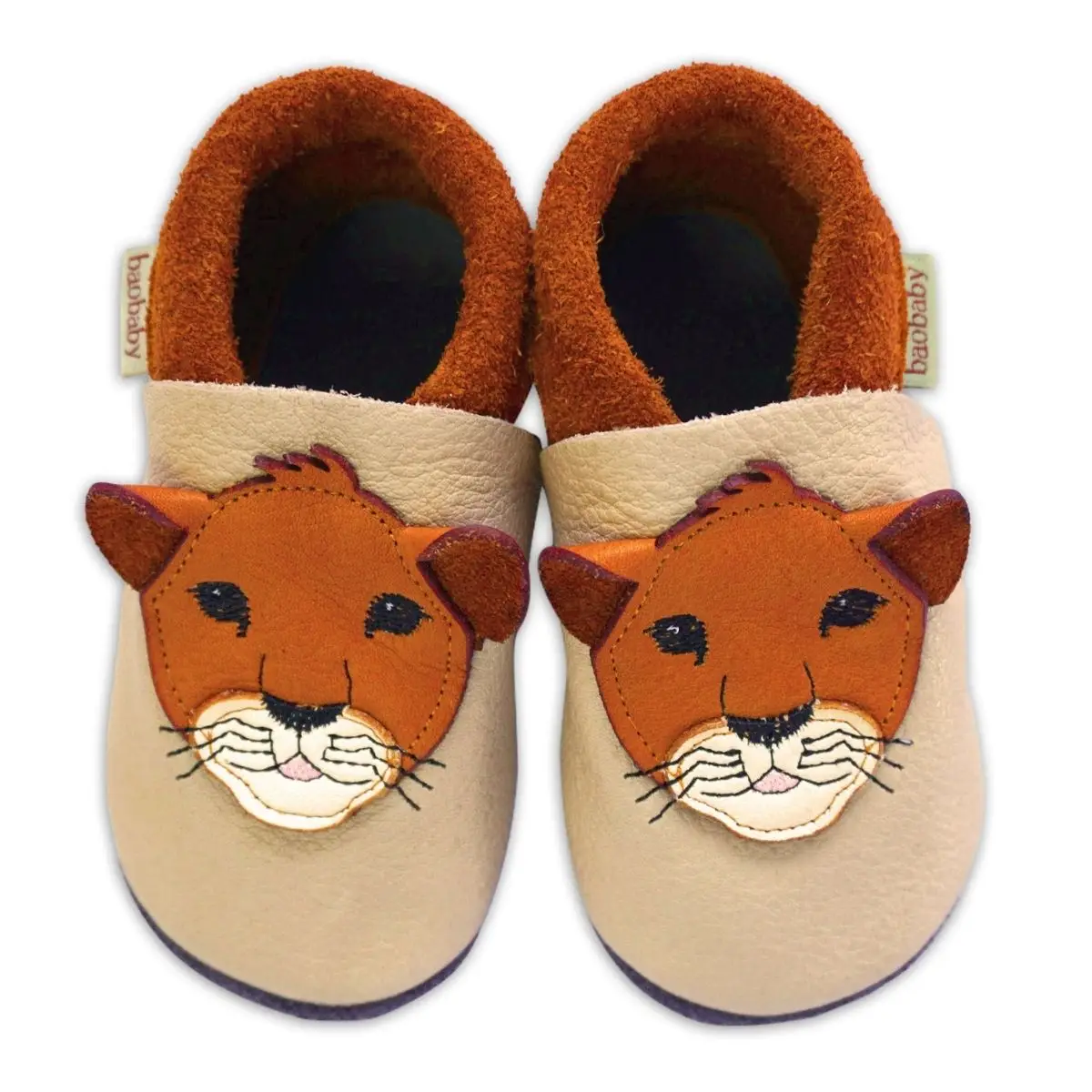 Baobaby Soft Sole capáčky,classic LEO lev, XL