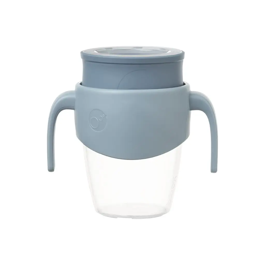 360° netekoucí učící hrneček 250 ml - modrý
