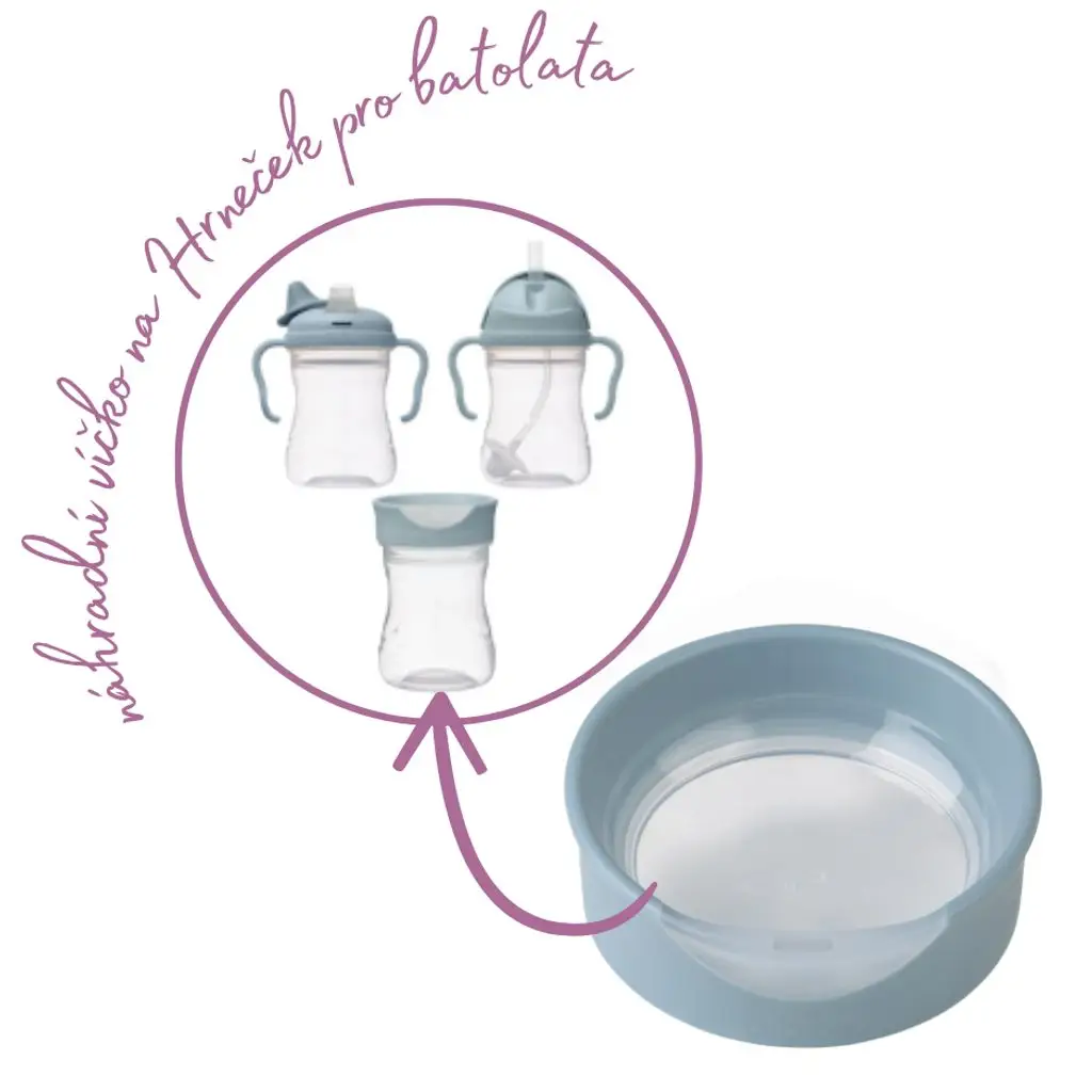 B.BOX Náhradné viečko na Pohár pre batoľatá - modré