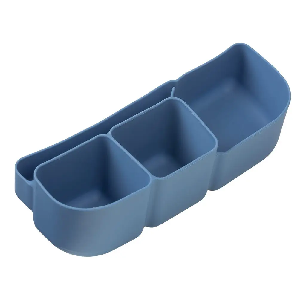 B.BOX Silikónový bento organizér do veľkého boxu - modrý