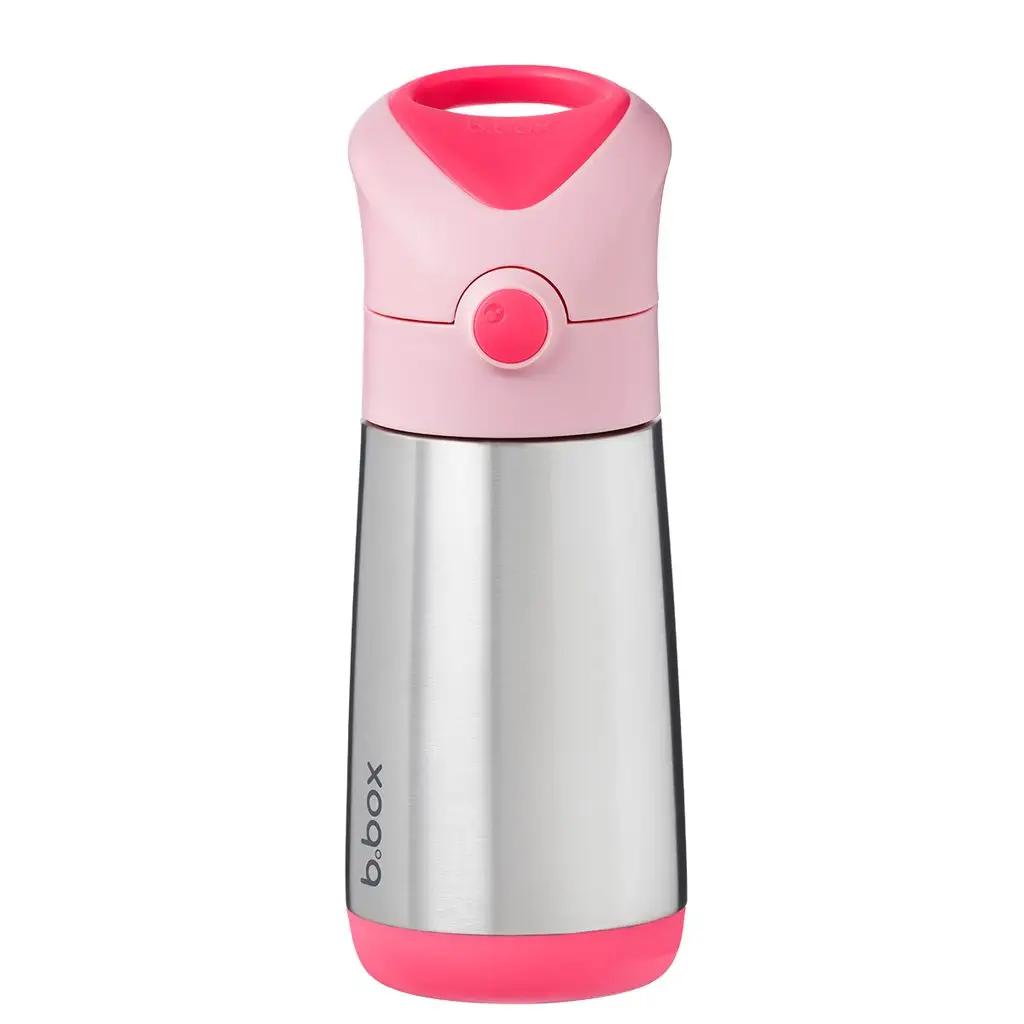 Termoska na pití s brčkem 350 ml - flamigo fizz