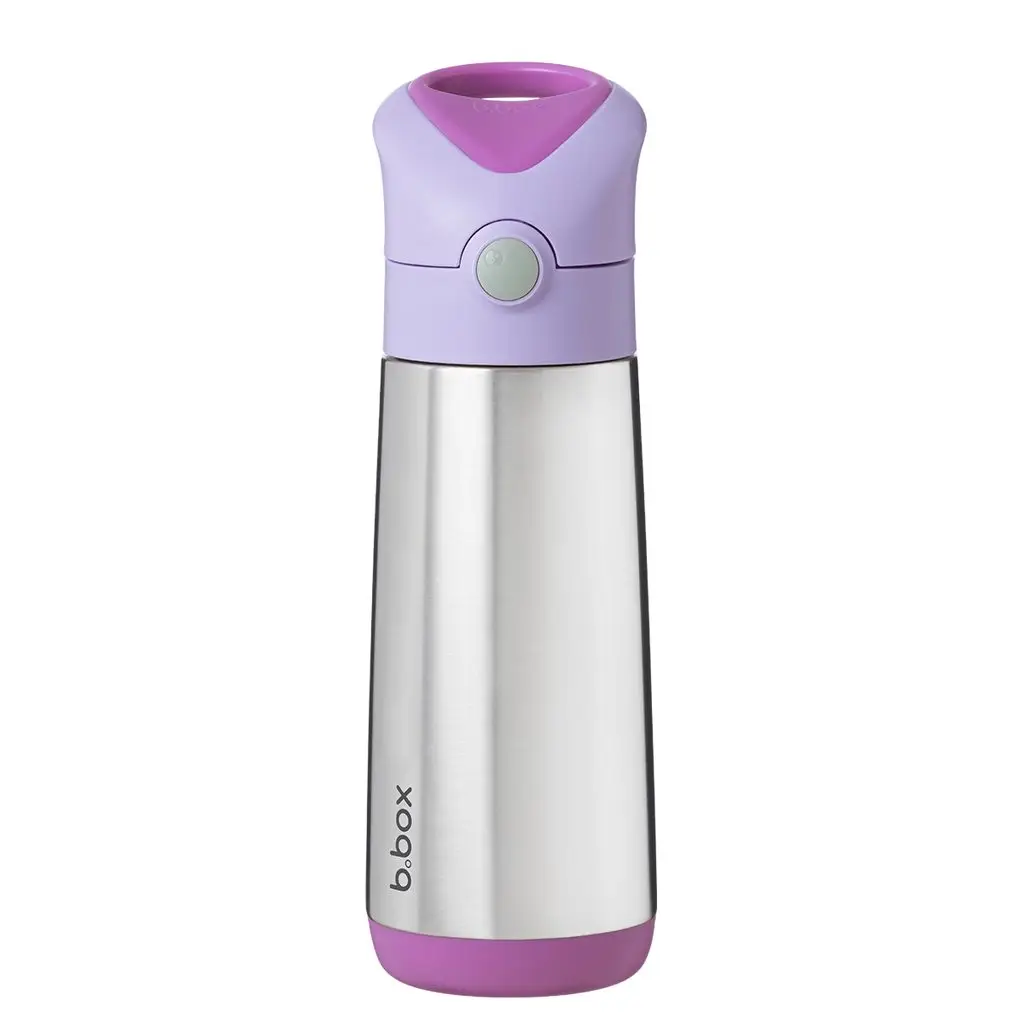 B.BOX Termoska na pitie so slamkou 500 ml - sugar plum