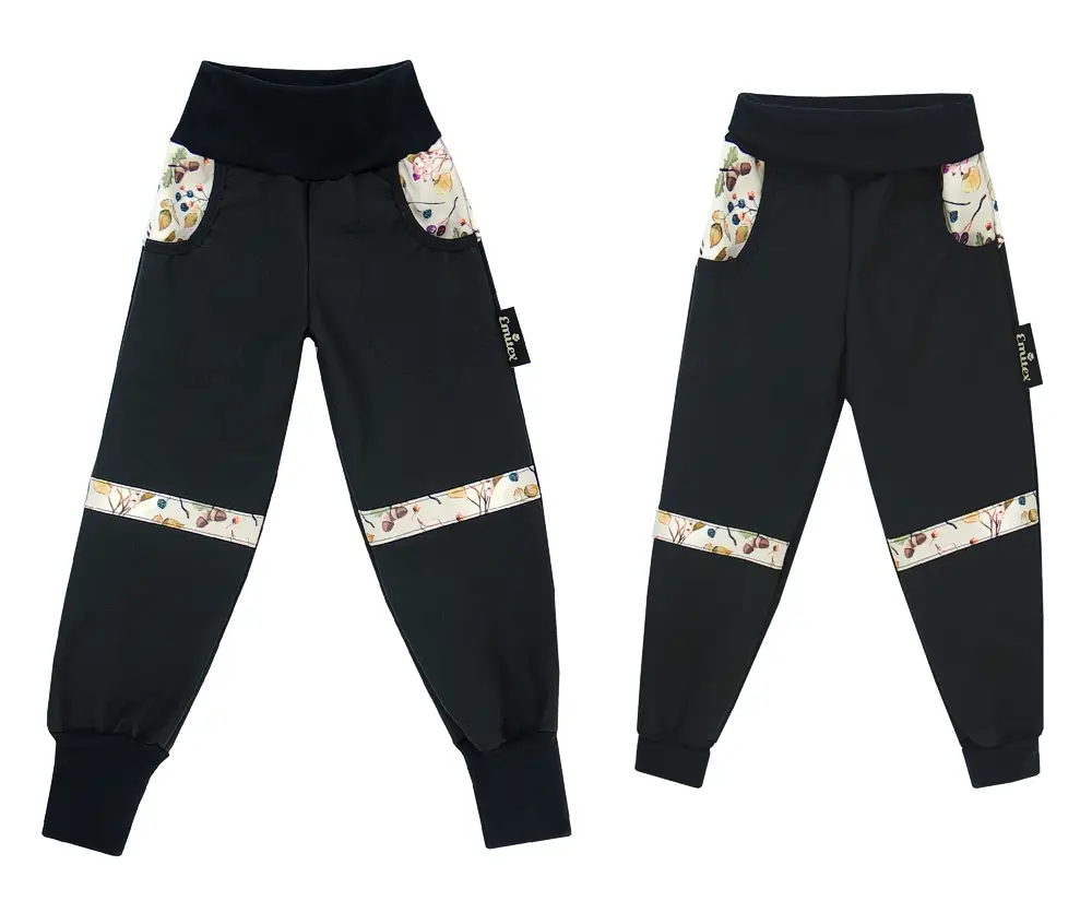 Emitex Detské Soft nohavice Autumn Berries