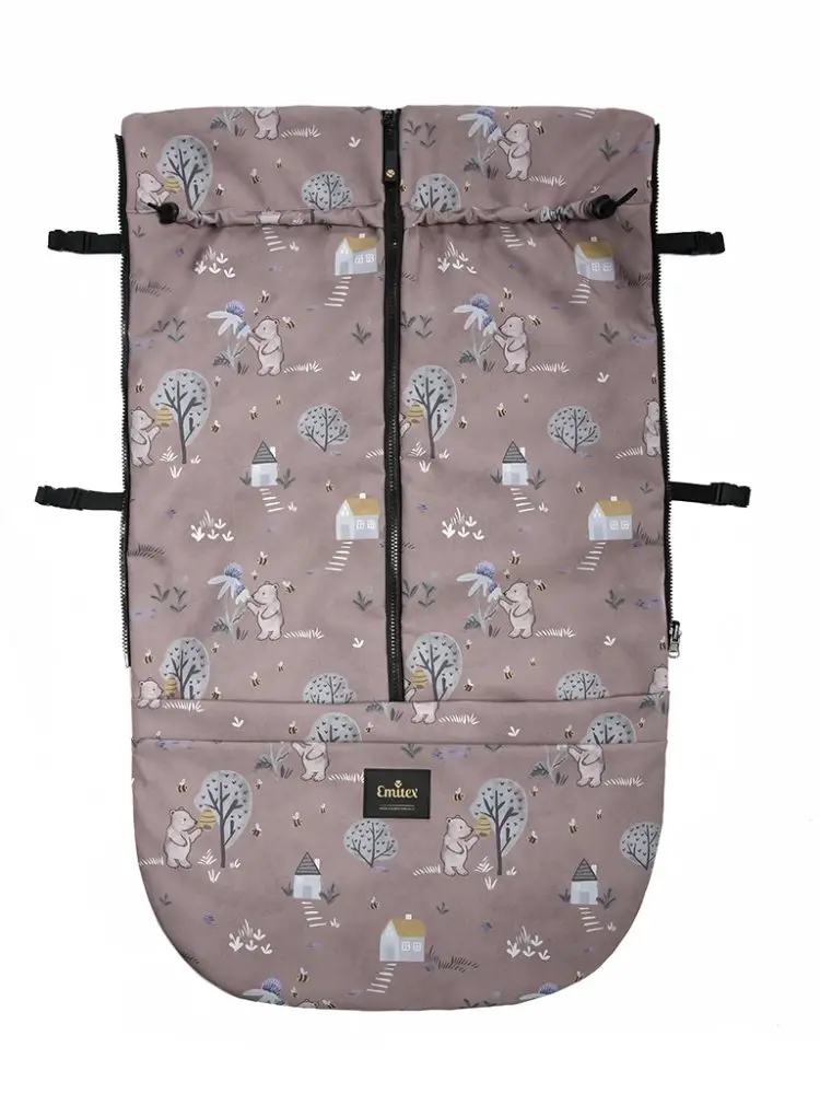 Emitex Jarná/Jesenná nepadacia deka ZIBIE Bearkins