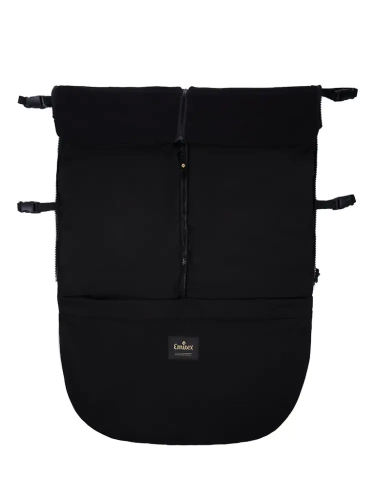 Emitex Jarná/Jesenná nepadacia deka ZIBIE Wild Black