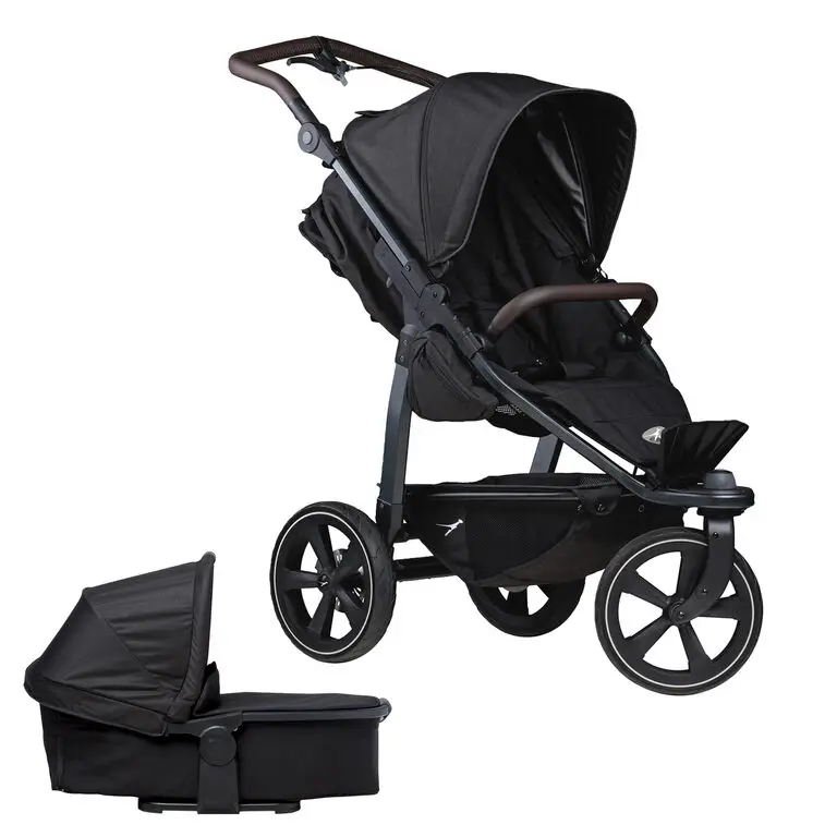 Tfk set Mono2 2024 stroller - air chamber wheel black