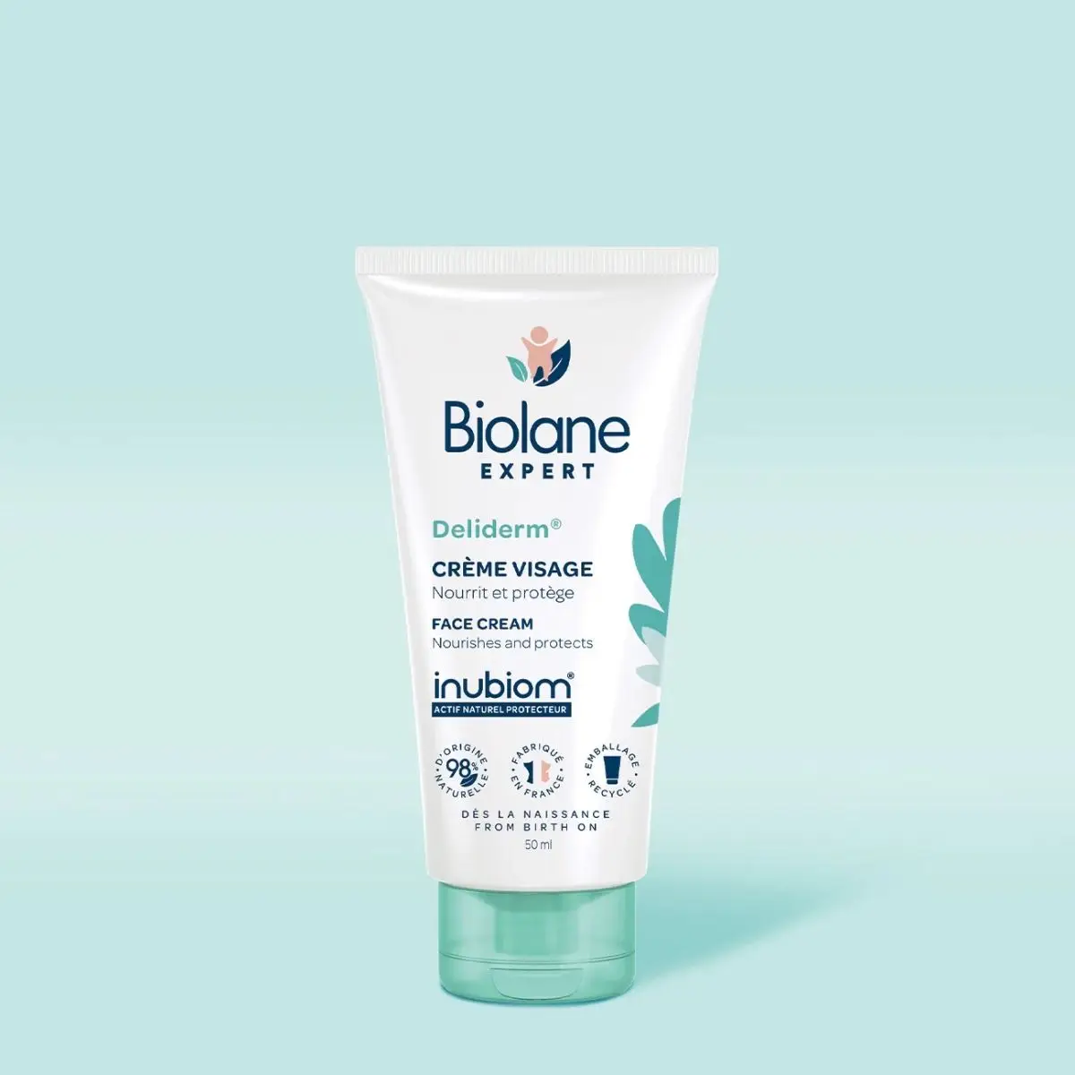 Krém na tvár Deliderm Biolane expert