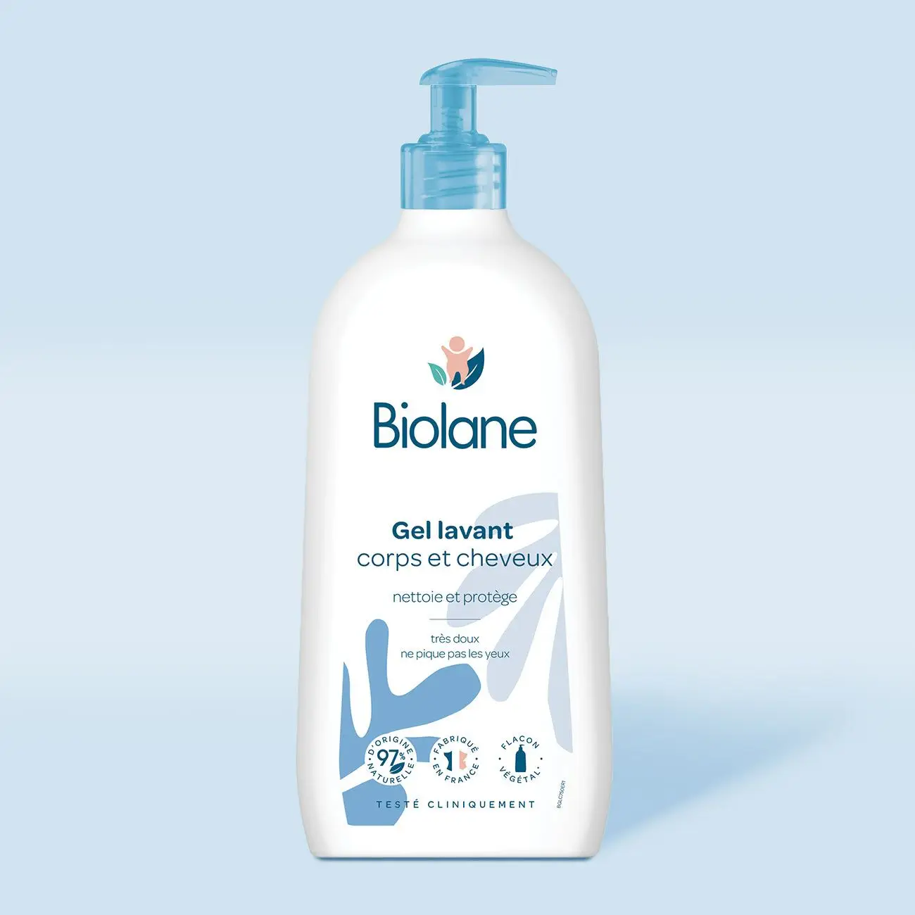 Biolane Sprchový gél na telo a vlasy 2 v 1-750 ml