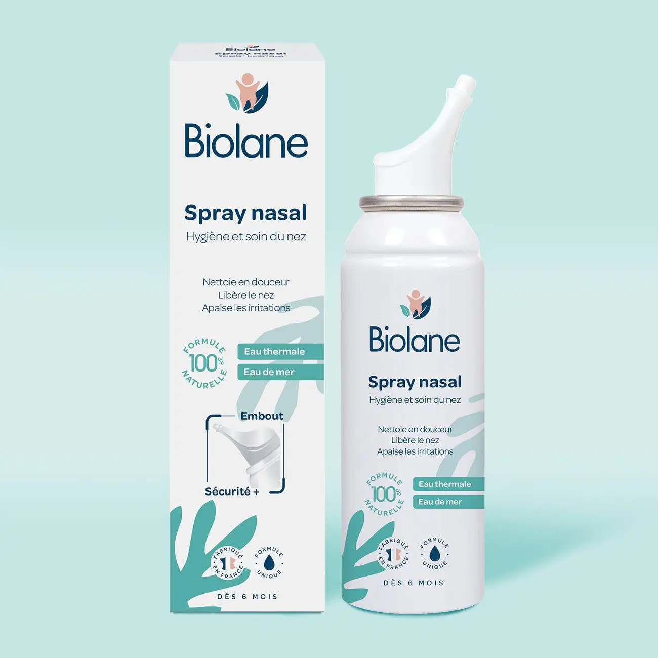 Biolane Sprej do nosa pre deti: 100% prírodné zloženie-100 ml