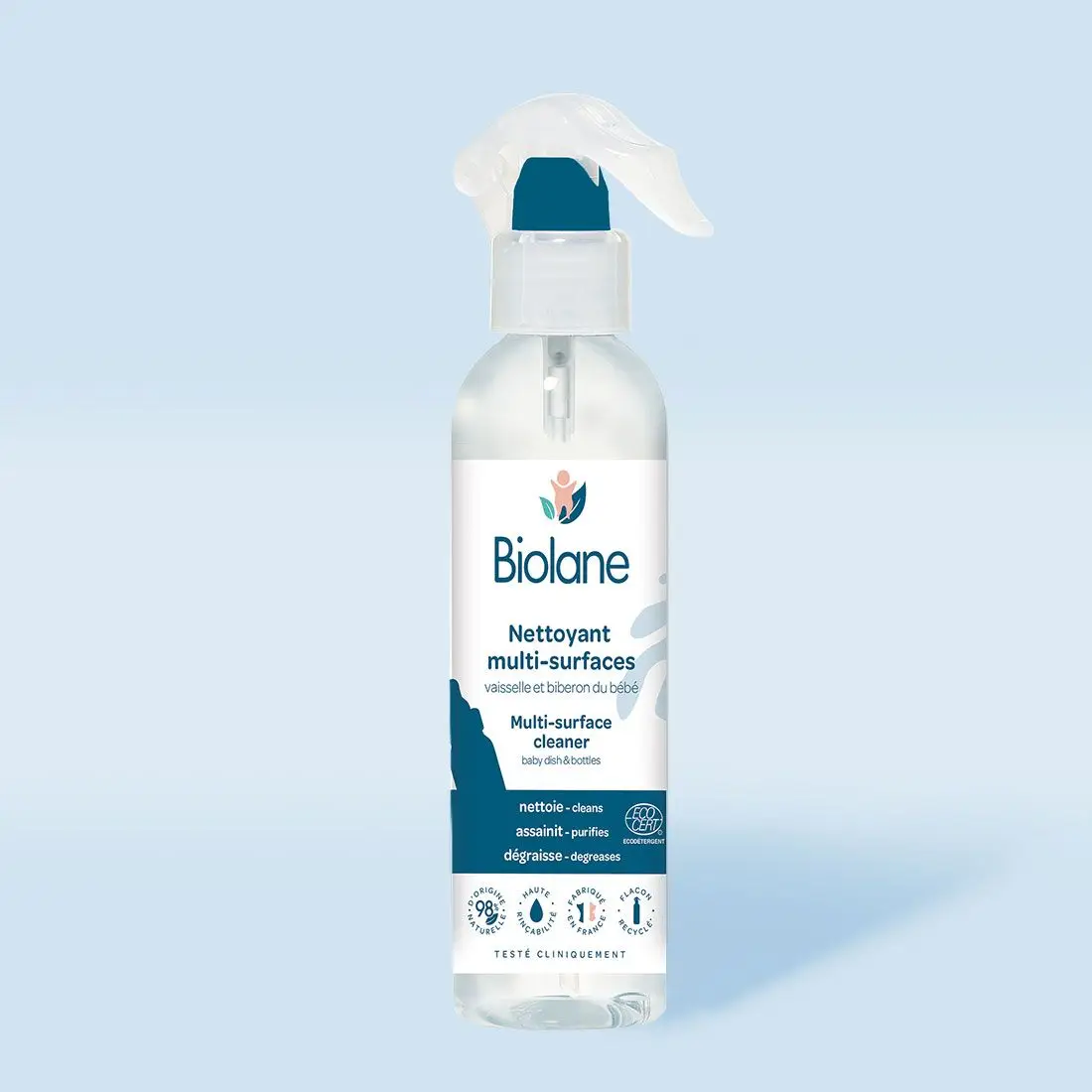 Biolane Viacpovrchový čistič  na detské potreby-250 ml