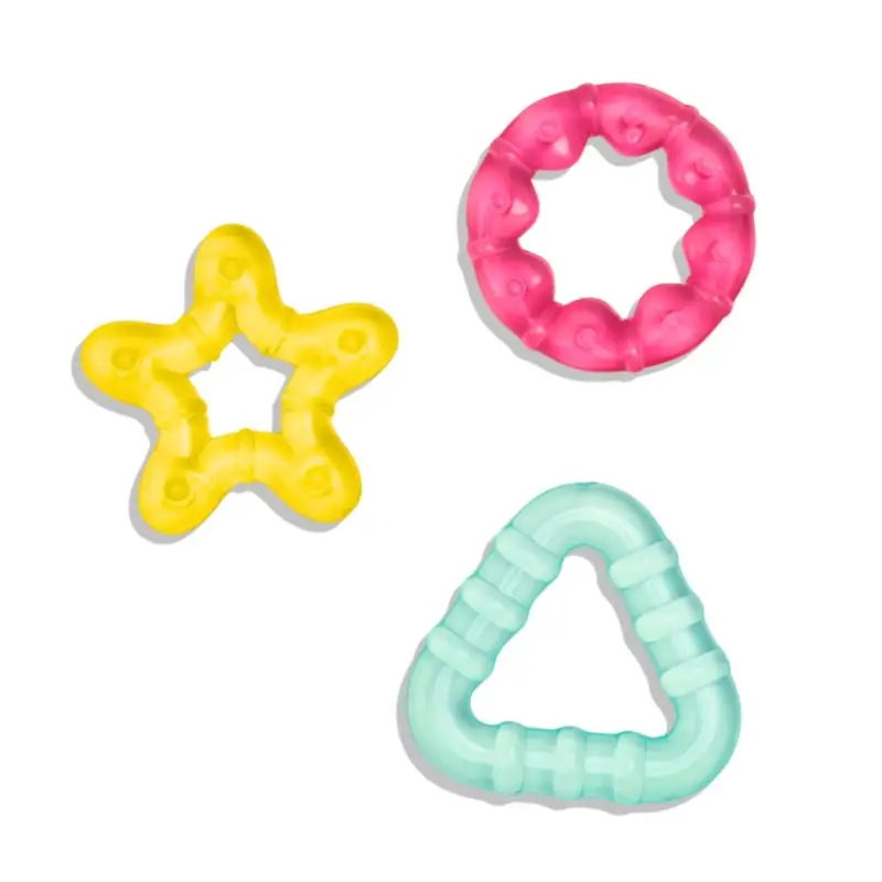 BO Jungle Súprava chladiacich hryzátok Shapes 3ks