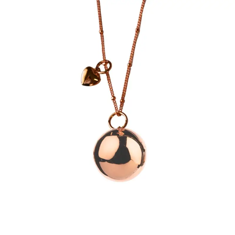 Bola Tehotenská rolnička HEARTBEAT Rose Gold