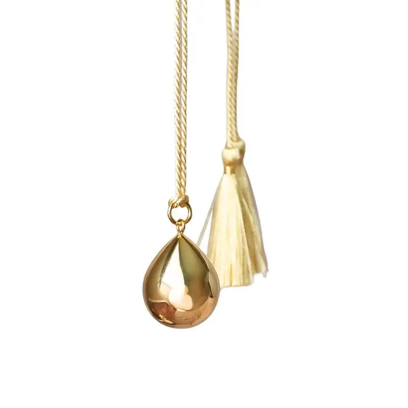 Bola Tehotenská rolnička SATIN DROP Gold
