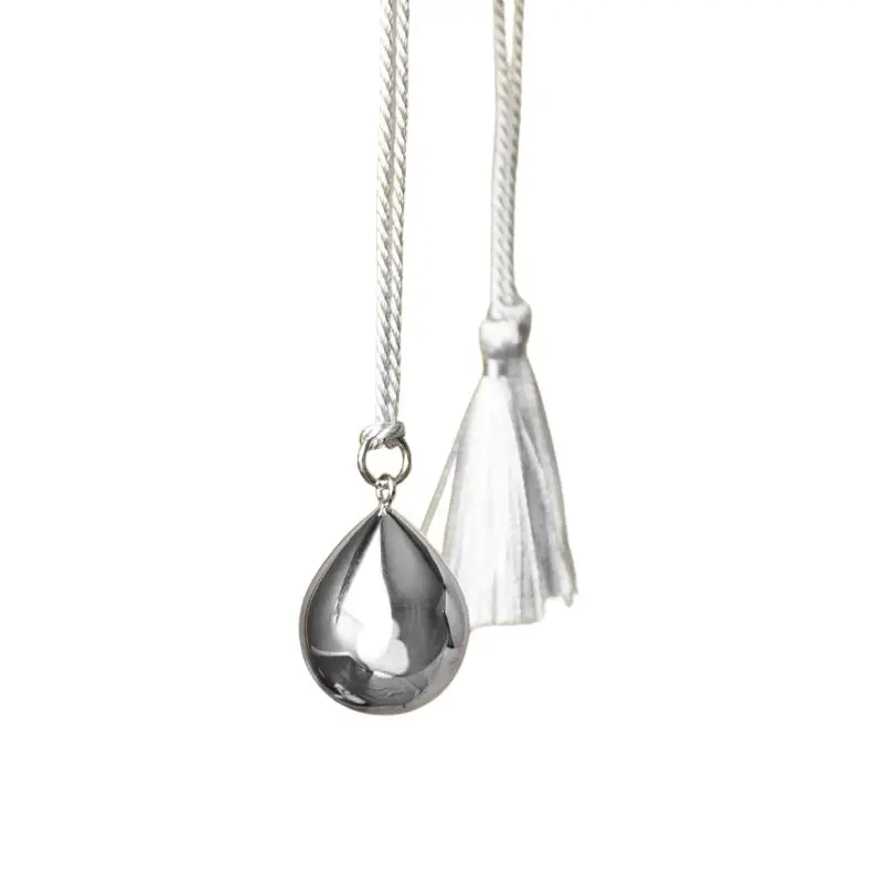 Bola Tehotenská rolnička SATIN DROP Silver