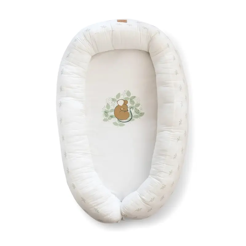 Bonjourbébé Bavlnené hniezdo XL Spring Cottage