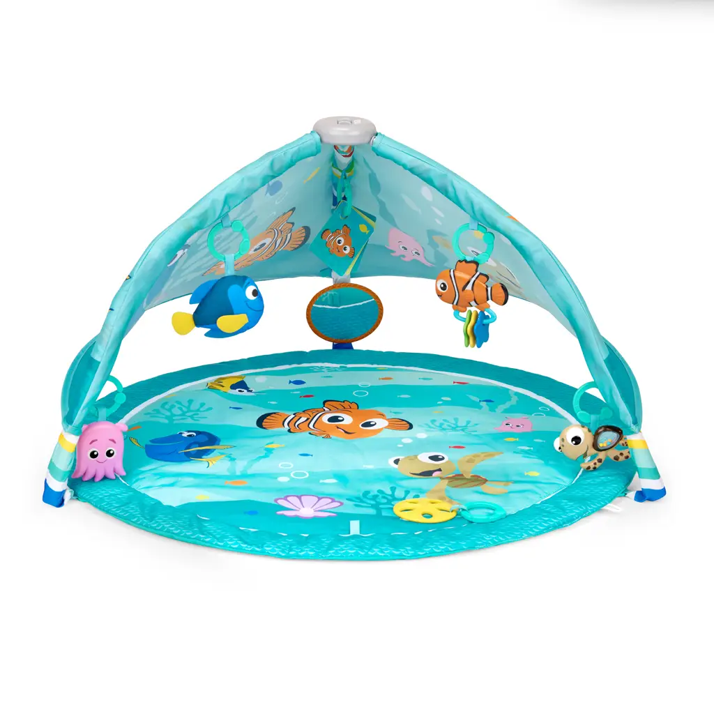 BRIGHT STARTS Deka hracia pre rozvoj motoriky a zmyslov Finding Nemo POP 'N Wiggle™, 0m+