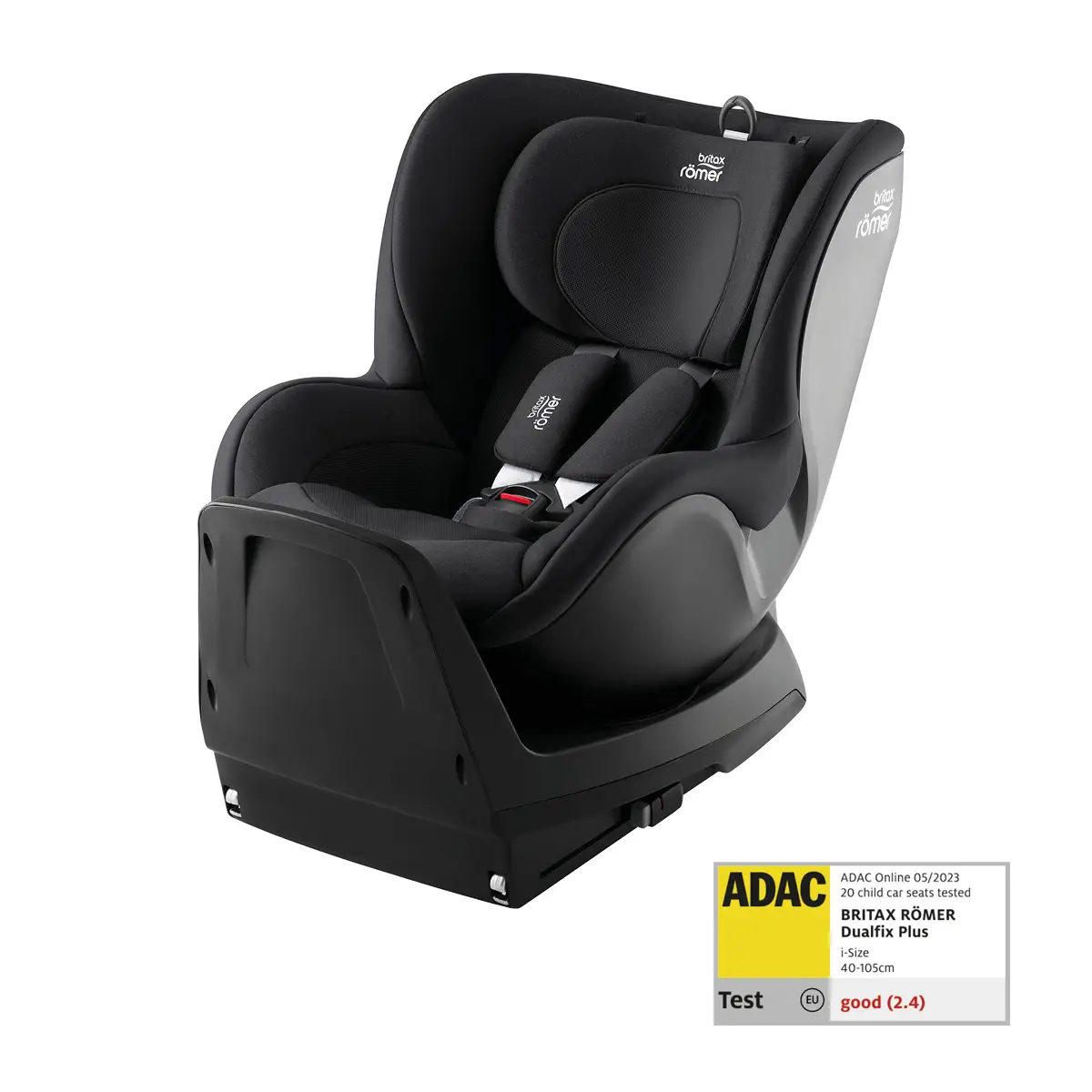 BRITAX Autosedačka Dualfix Plus Style, Carbon Black