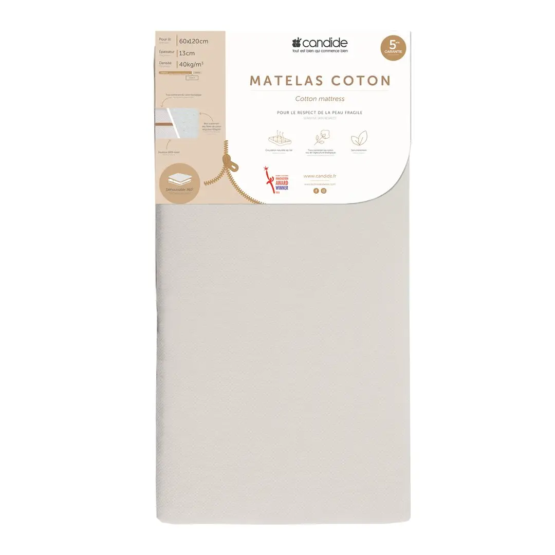 CANDIDE Matrac Cotton 60x120x13 cm