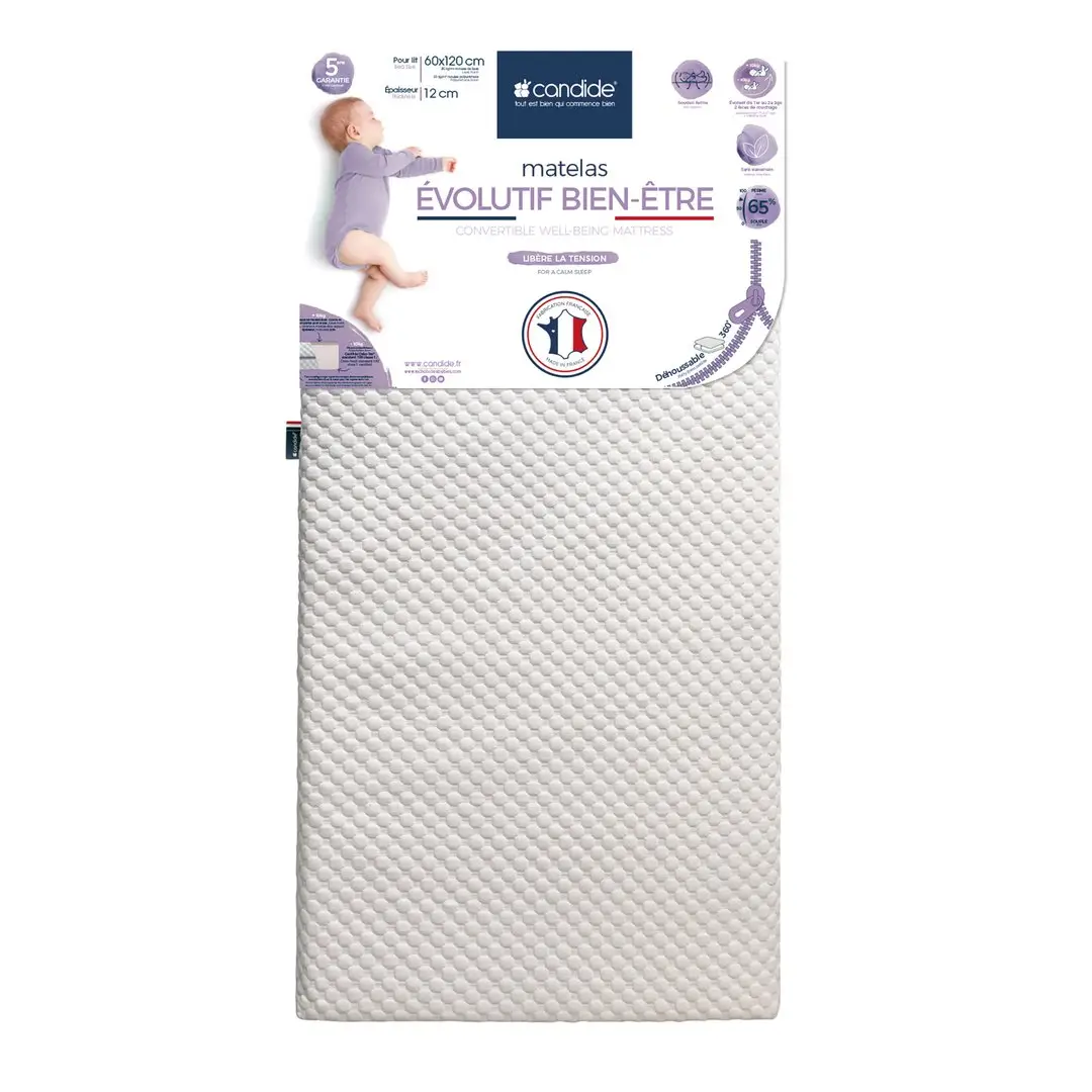 CANDIDE Matrac Well-Being 60x120x12 cm